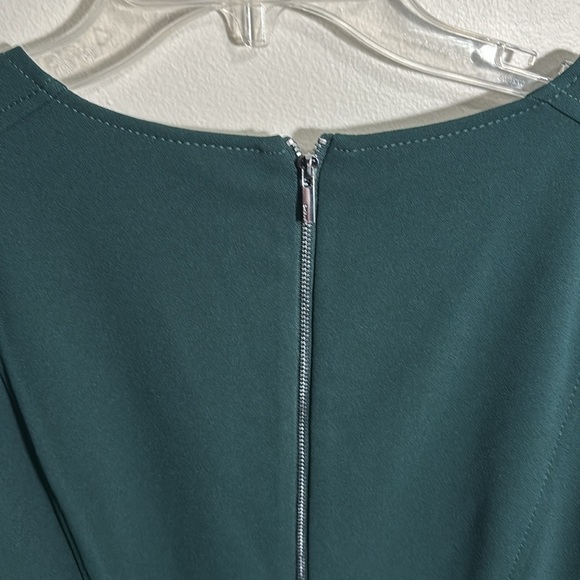 DKNY Long Sleeve V-Neck Sheath Dress - Picture 9 of 9